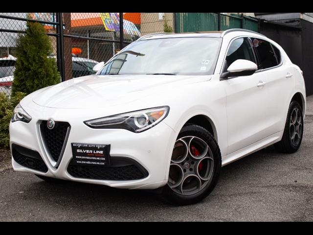 2021 Alfa Romeo Stelvio Ti AWD, available for sale in Flushing, New York | Silverline Auto Group. Flushing, New York 2021 Alfa Romeo Stelvio Ti AWD, available for sale in Flushing, New York | Silverline Auto Group. Flushing, New York