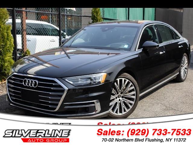2021 Audi A8 L 55 TFSI quattro, available for sale in Flushing, New York | Silverline Auto Group. Flushing, New York 2021 Audi A8 L 55 TFSI quattro, available for sale in Flushing, New York | Silverline Auto Group. Flushing, New York
