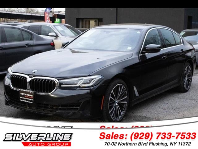 Used 2022 BMW 5 Series in Flushing, New York | Silverline Auto Group. Flushing, New York
