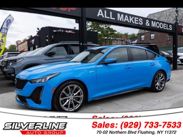 2023 Cadillac CT5-V 4dr Sdn, available for sale in Flushing, New York | Silverline Auto Group. Flushing, New York 2023 Cadillac CT5-V 4dr Sdn, available for sale in Flushing, New York | Silverline Auto Group. Flushing, New York