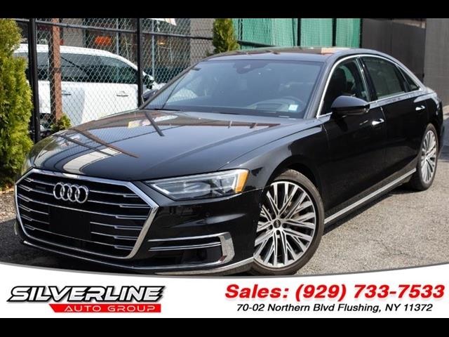 2021 Audi A8 L 55 TFSI quattro, available for sale in Flushing, New York | Silverline Auto Group. Flushing, New York 2021 Audi A8 L 55 TFSI quattro, available for sale in Flushing, New York | Silverline Auto Group. Flushing, New York