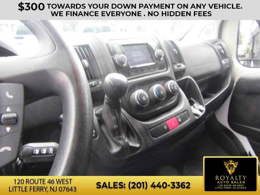 2018 Ram ProMaster Cargo Van 3500 High Roof 159" WB EXT, available for sale in Little Ferry, New Jersey | Royalty Auto Sales. Little Ferry, New Jersey 2018 Ram ProMaster Cargo Van 3500 High Roof 159" WB EXT, available for sale in Little Ferry, New Jersey | Royalty Auto Sales. Little Ferry, New Jersey