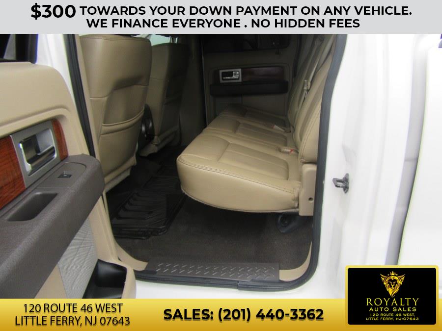 2010 Ford F-150 4WD SuperCrew 145" Lariat, available for sale in Little Ferry, New Jersey | Royalty Auto Sales. Little Ferry, New Jersey 2010 Ford F-150 4WD SuperCrew 145" Lariat, available for sale in Little Ferry, New Jersey | Royalty Auto Sales. Little Ferry, New Jersey