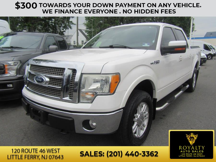 2010 Ford F-150 4WD SuperCrew 145" Lariat, available for sale in Little Ferry, New Jersey | Royalty Auto Sales. Little Ferry, New Jersey 2010 Ford F-150 4WD SuperCrew 145" Lariat, available for sale in Little Ferry, New Jersey | Royalty Auto Sales. Little Ferry, New Jersey
