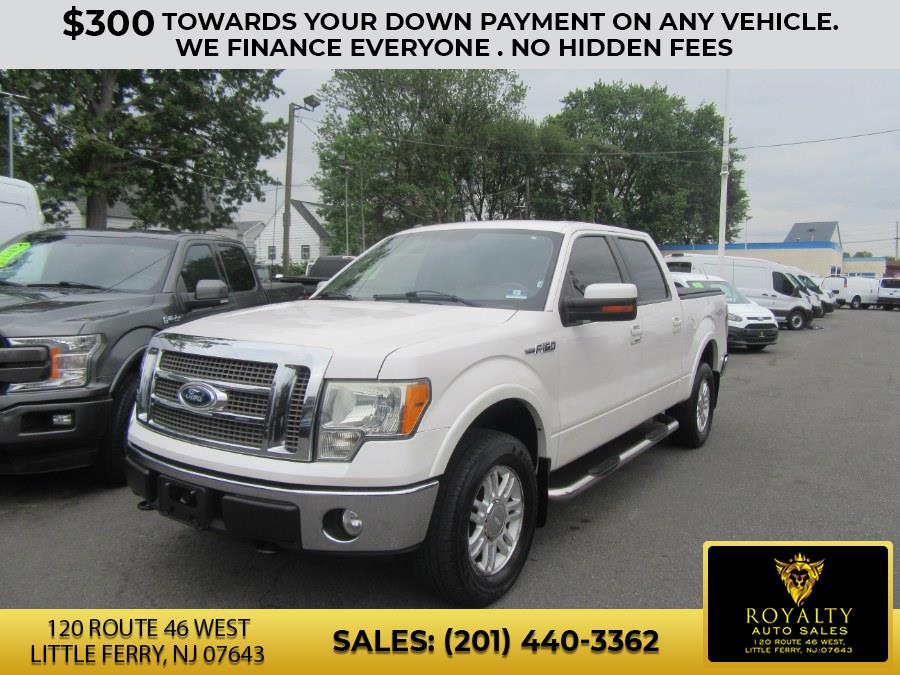 2010 Ford F-150 4WD SuperCrew 145" Lariat, available for sale in Little Ferry, New Jersey | Royalty Auto Sales. Little Ferry, New Jersey 2010 Ford F-150 4WD SuperCrew 145" Lariat, available for sale in Little Ferry, New Jersey | Royalty Auto Sales. Little Ferry, New Jersey