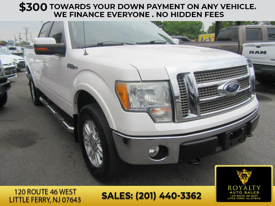 2010 Ford F-150 4WD SuperCrew 145" Lariat, available for sale in Little Ferry, New Jersey | Royalty Auto Sales. Little Ferry, New Jersey 2010 Ford F-150 4WD SuperCrew 145" Lariat, available for sale in Little Ferry, New Jersey | Royalty Auto Sales. Little Ferry, New Jersey