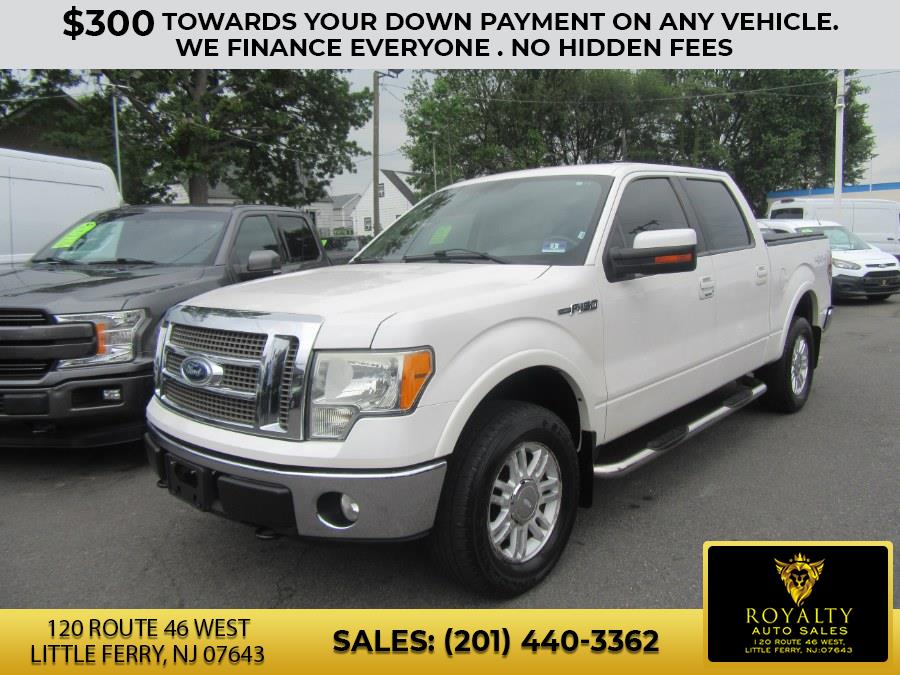 2010 Ford F-150 4WD SuperCrew 145" Lariat, available for sale in Little Ferry, New Jersey | Royalty Auto Sales. Little Ferry, New Jersey 2010 Ford F-150 4WD SuperCrew 145" Lariat, available for sale in Little Ferry, New Jersey | Royalty Auto Sales. Little Ferry, New Jersey