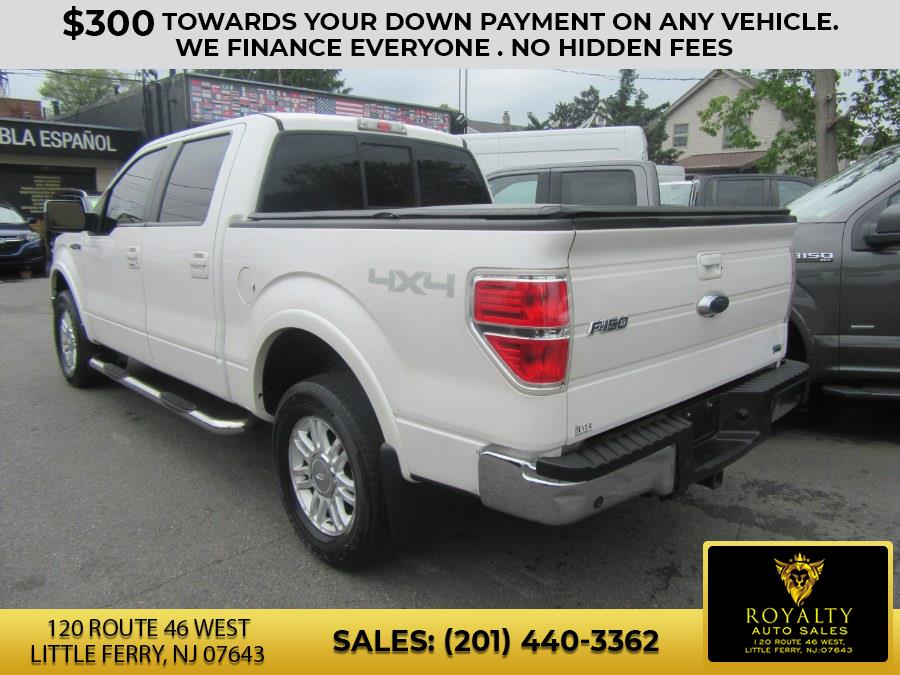 2010 Ford F-150 4WD SuperCrew 145" Lariat, available for sale in Little Ferry, New Jersey | Royalty Auto Sales. Little Ferry, New Jersey 2010 Ford F-150 4WD SuperCrew 145" Lariat, available for sale in Little Ferry, New Jersey | Royalty Auto Sales. Little Ferry, New Jersey
