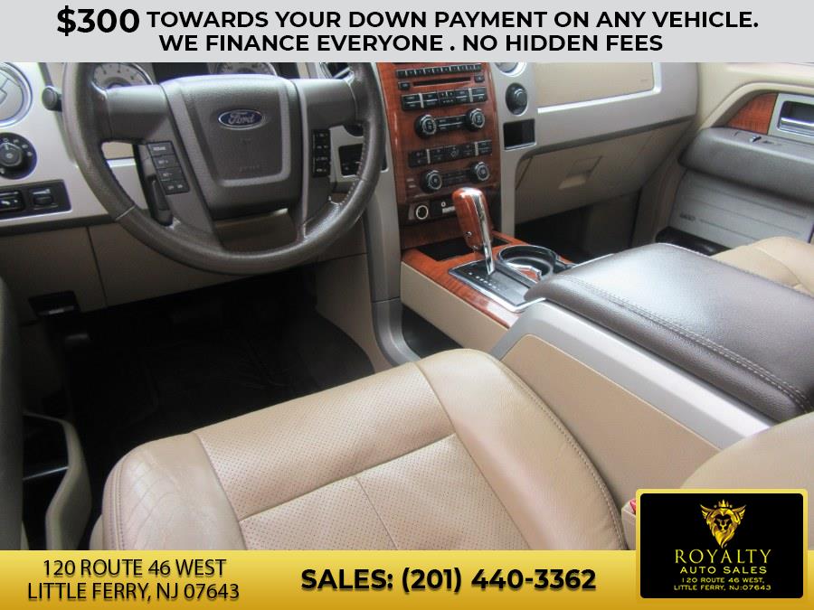 2010 Ford F-150 4WD SuperCrew 145" Lariat, available for sale in Little Ferry, New Jersey | Royalty Auto Sales. Little Ferry, New Jersey 2010 Ford F-150 4WD SuperCrew 145" Lariat, available for sale in Little Ferry, New Jersey | Royalty Auto Sales. Little Ferry, New Jersey