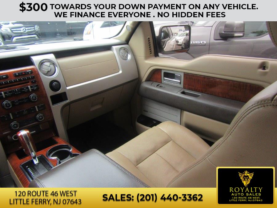 2010 Ford F-150 4WD SuperCrew 145" Lariat, available for sale in Little Ferry, New Jersey | Royalty Auto Sales. Little Ferry, New Jersey 2010 Ford F-150 4WD SuperCrew 145" Lariat, available for sale in Little Ferry, New Jersey | Royalty Auto Sales. Little Ferry, New Jersey