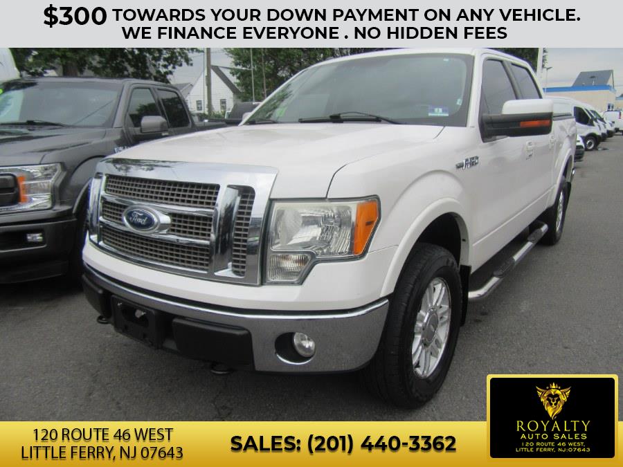 2010 Ford F-150 4WD SuperCrew 145" Lariat, available for sale in Little Ferry, New Jersey | Royalty Auto Sales. Little Ferry, New Jersey 2010 Ford F-150 4WD SuperCrew 145" Lariat, available for sale in Little Ferry, New Jersey | Royalty Auto Sales. Little Ferry, New Jersey