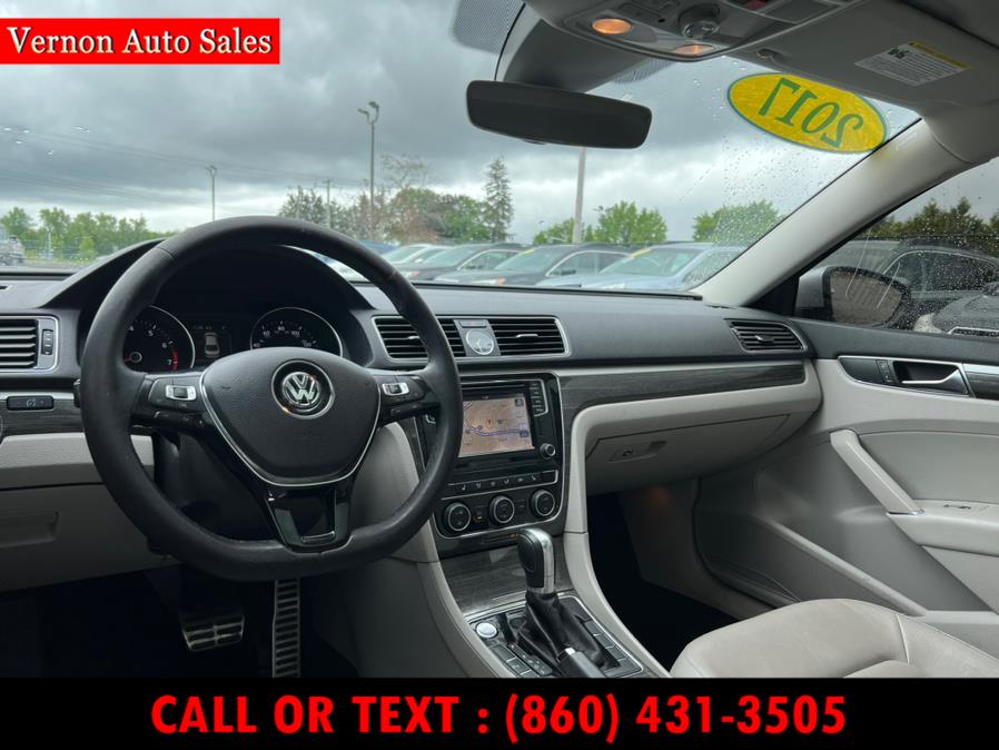 2017 Volkswagen Passat 1.8T SEL Premium Auto, available for sale in Manchester, Connecticut | Vernon Auto Sale & Service. Manchester, Connecticut 2017 Volkswagen Passat 1.8T SEL Premium Auto, available for sale in Manchester, Connecticut | Vernon Auto Sale & Service. Manchester, Connecticut