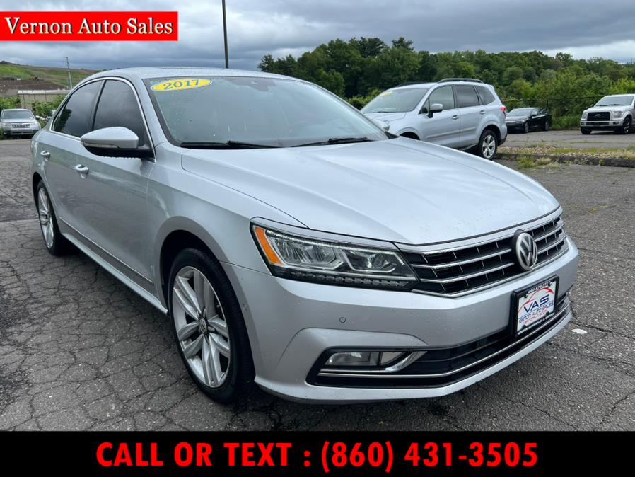 2017 Volkswagen Passat 1.8T SEL Premium Auto, available for sale in Manchester, Connecticut | Vernon Auto Sale & Service. Manchester, Connecticut 2017 Volkswagen Passat 1.8T SEL Premium Auto, available for sale in Manchester, Connecticut | Vernon Auto Sale & Service. Manchester, Connecticut