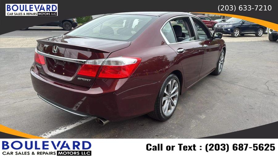 2014 Honda Accord Sport Sedan 4D, available for sale in New Haven, Connecticut | Boulevard Motors LLC. New Haven, Connecticut 2014 Honda Accord Sport Sedan 4D, available for sale in New Haven, Connecticut | Boulevard Motors LLC. New Haven, Connecticut