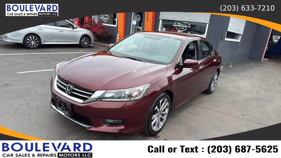 2014 Honda Accord Sport Sedan 4D, available for sale in New Haven, Connecticut | Boulevard Motors LLC. New Haven, Connecticut 2014 Honda Accord Sport Sedan 4D, available for sale in New Haven, Connecticut | Boulevard Motors LLC. New Haven, Connecticut