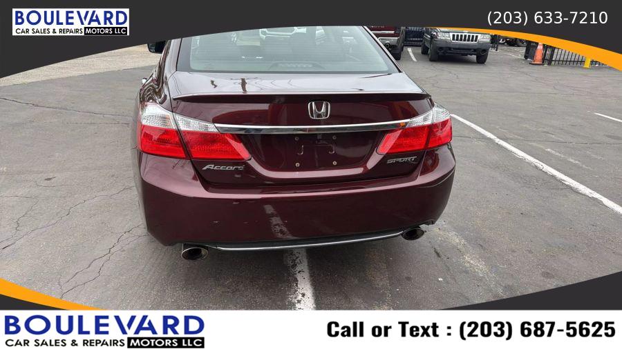 2014 Honda Accord Sport Sedan 4D, available for sale in New Haven, Connecticut | Boulevard Motors LLC. New Haven, Connecticut 2014 Honda Accord Sport Sedan 4D, available for sale in New Haven, Connecticut | Boulevard Motors LLC. New Haven, Connecticut