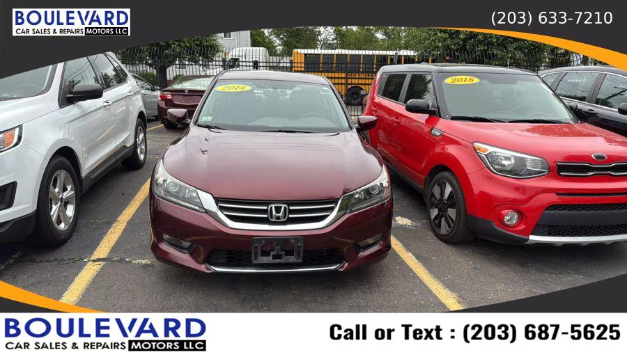 2014 Honda Accord Sport Sedan 4D, available for sale in New Haven, Connecticut | Boulevard Motors LLC. New Haven, Connecticut 2014 Honda Accord Sport Sedan 4D, available for sale in New Haven, Connecticut | Boulevard Motors LLC. New Haven, Connecticut