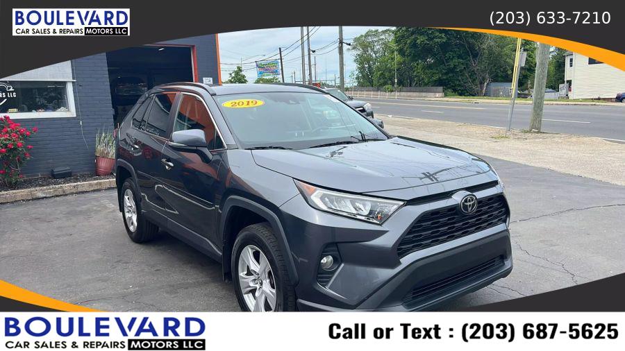 2019 Toyota Rav4 XLE Sport Utility 4D, available for sale in New Haven, Connecticut | Boulevard Motors LLC. New Haven, Connecticut 2019 Toyota Rav4 XLE Sport Utility 4D, available for sale in New Haven, Connecticut | Boulevard Motors LLC. New Haven, Connecticut