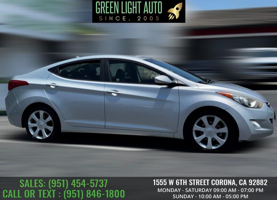 2013 Hyundai Elantra 4dr Sdn Auto GLS PZEV (Alabama Plant), available for sale in Corona, California | Green Light Auto. Corona, California 2013 Hyundai Elantra 4dr Sdn Auto GLS PZEV (Alabama Plant), available for sale in Corona, California | Green Light Auto. Corona, California