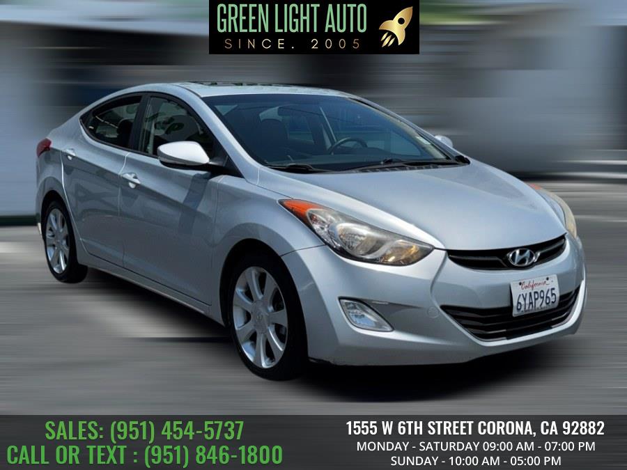 2013 Hyundai Elantra 4dr Sdn Auto GLS PZEV (Alabama Plant), available for sale in Corona, California | Green Light Auto. Corona, California 2013 Hyundai Elantra 4dr Sdn Auto GLS PZEV (Alabama Plant), available for sale in Corona, California | Green Light Auto. Corona, California