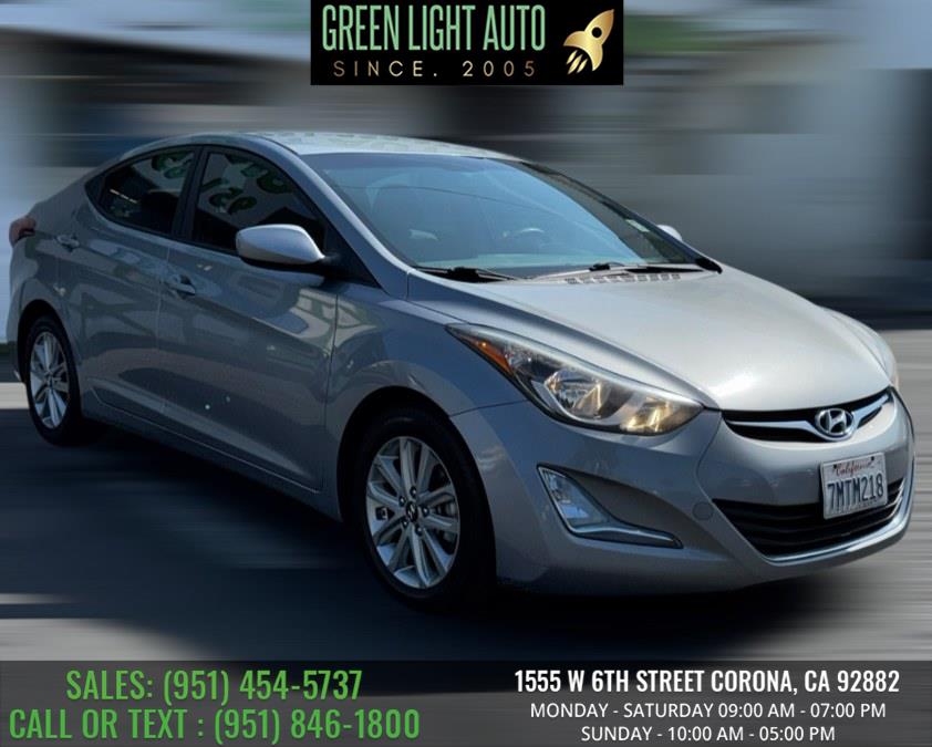 2016 Hyundai Elantra 4dr Sdn Auto SE (Ulsan Plant), available for sale in Corona, California | Green Light Auto. Corona, California 2016 Hyundai Elantra 4dr Sdn Auto SE (Ulsan Plant), available for sale in Corona, California | Green Light Auto. Corona, California
