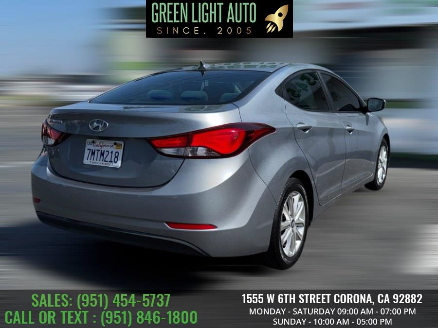 2016 Hyundai Elantra 4dr Sdn Auto SE (Ulsan Plant), available for sale in Corona, California | Green Light Auto. Corona, California 2016 Hyundai Elantra 4dr Sdn Auto SE (Ulsan Plant), available for sale in Corona, California | Green Light Auto. Corona, California