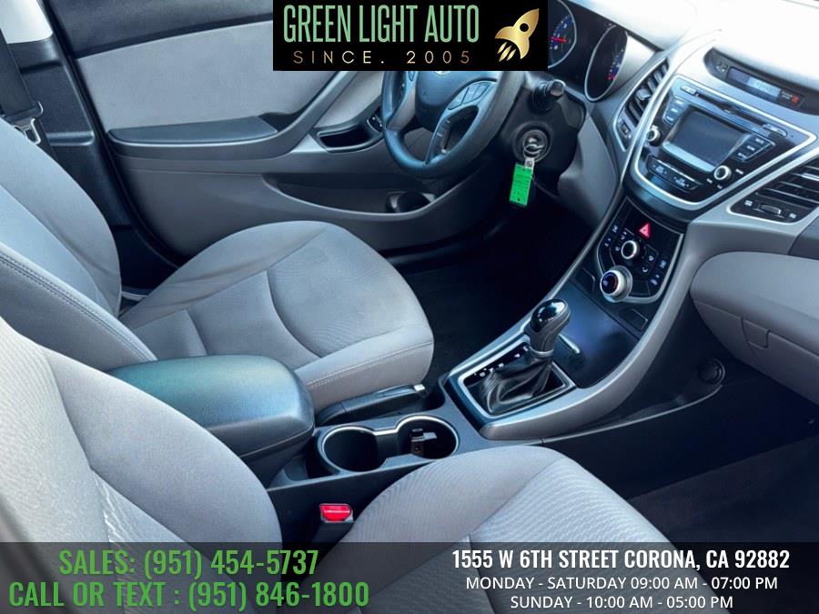 2016 Hyundai Elantra 4dr Sdn Auto SE (Ulsan Plant), available for sale in Corona, California | Green Light Auto. Corona, California 2016 Hyundai Elantra 4dr Sdn Auto SE (Ulsan Plant), available for sale in Corona, California | Green Light Auto. Corona, California