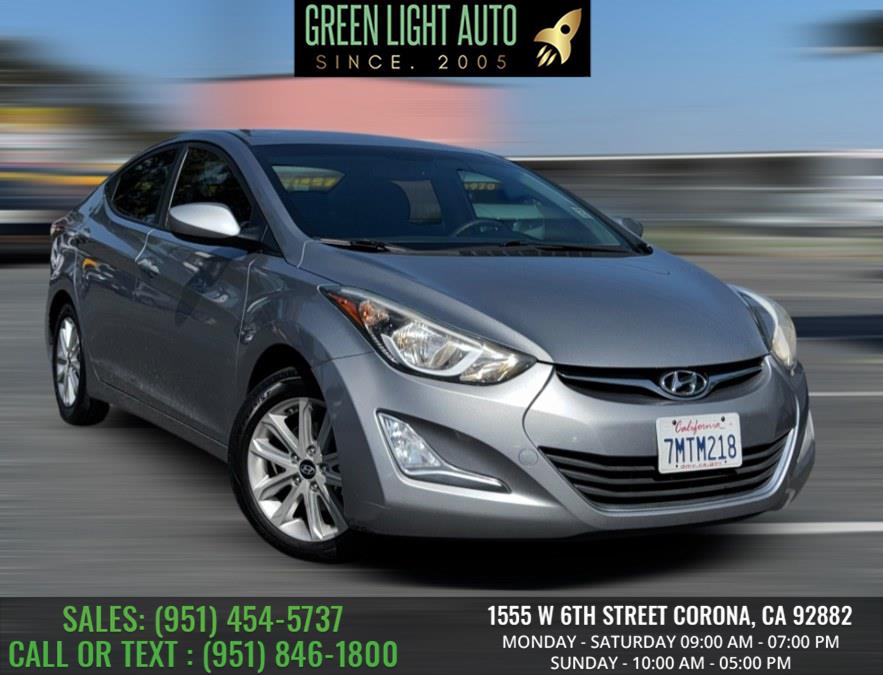 2016 Hyundai Elantra 4dr Sdn Auto SE (Ulsan Plant), available for sale in Corona, California | Green Light Auto. Corona, California 2016 Hyundai Elantra 4dr Sdn Auto SE (Ulsan Plant), available for sale in Corona, California | Green Light Auto. Corona, California