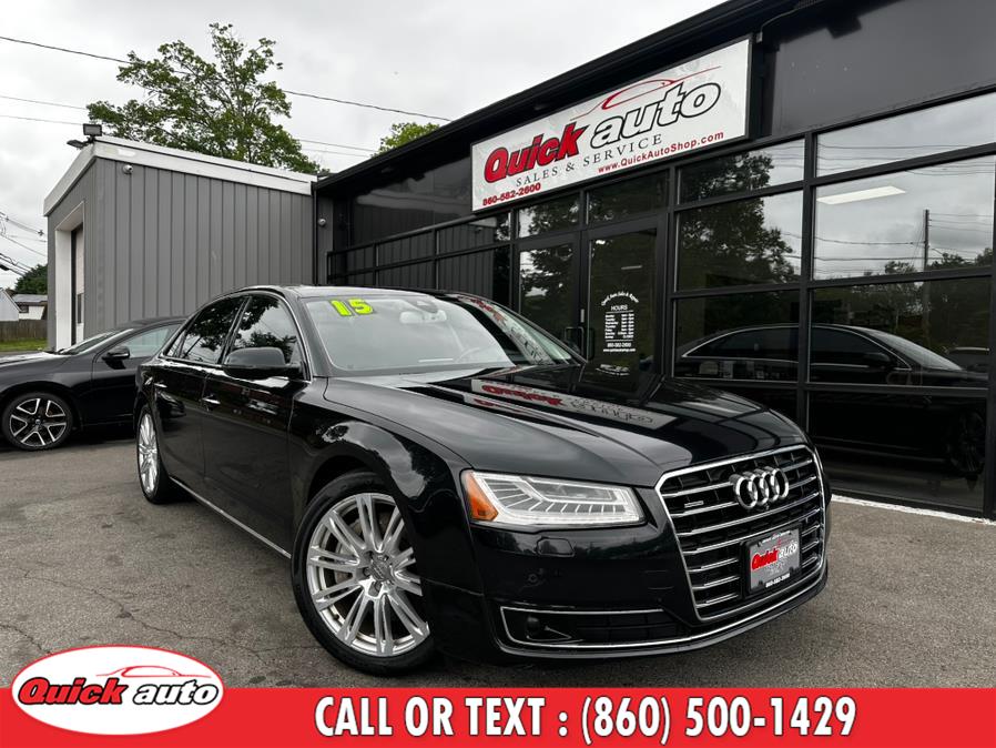 Used 2015 Audi A8 L in Bristol, Connecticut | Quick Auto LLC. Bristol, Connecticut