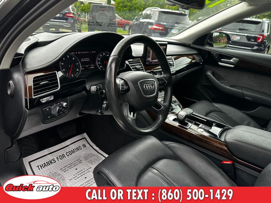 2015 Audi A8 L 4dr Sdn 3.0T, available for sale in Bristol, Connecticut | Quick Auto LLC. Bristol, Connecticut 2015 Audi A8 L 4dr Sdn 3.0T, available for sale in Bristol, Connecticut | Quick Auto LLC. Bristol, Connecticut