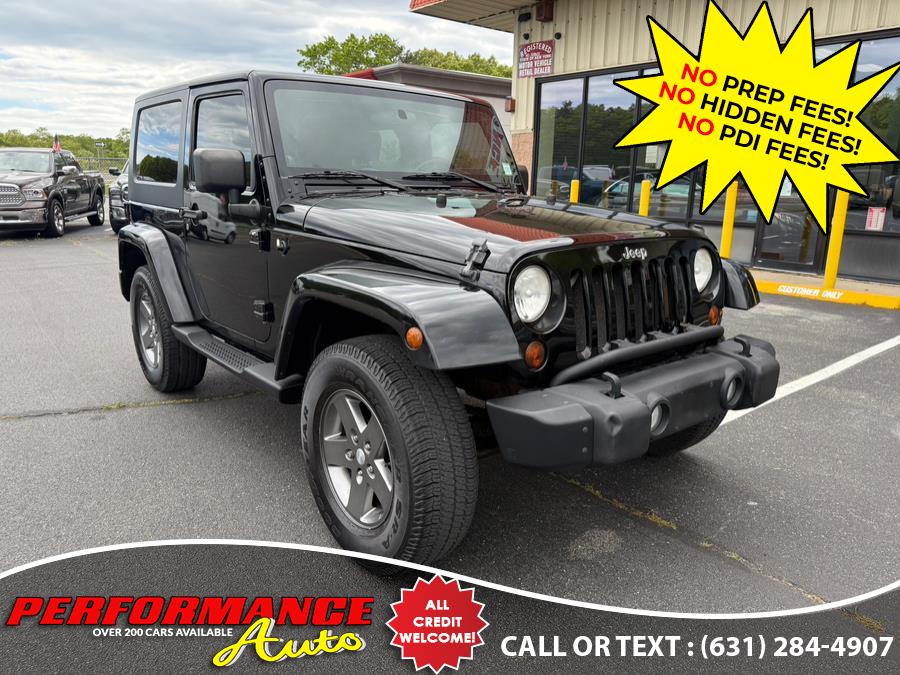 2010 Jeep Wrangler 4WD 2dr Sahara, available for sale in Bohemia, New York | Performance Auto Inc. Bohemia, New York