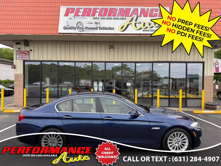 2013 BMW 5 Series 4dr Sdn 535i RWD, available for sale in Bohemia, New York | Performance Auto Inc. Bohemia, New York 2013 BMW 5 Series 4dr Sdn 535i RWD, available for sale in Bohemia, New York | Performance Auto Inc. Bohemia, New York