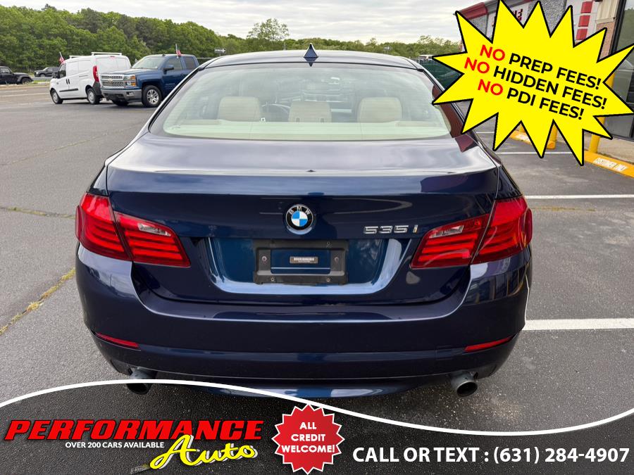 2013 BMW 5 Series 4dr Sdn 535i RWD, available for sale in Bohemia, New York | Performance Auto Inc. Bohemia, New York 2013 BMW 5 Series 4dr Sdn 535i RWD, available for sale in Bohemia, New York | Performance Auto Inc. Bohemia, New York