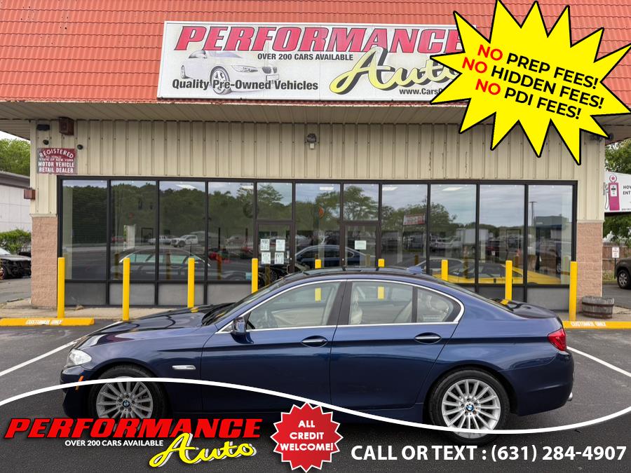 2013 BMW 5 Series 4dr Sdn 535i RWD, available for sale in Bohemia, New York | Performance Auto Inc. Bohemia, New York 2013 BMW 5 Series 4dr Sdn 535i RWD, available for sale in Bohemia, New York | Performance Auto Inc. Bohemia, New York