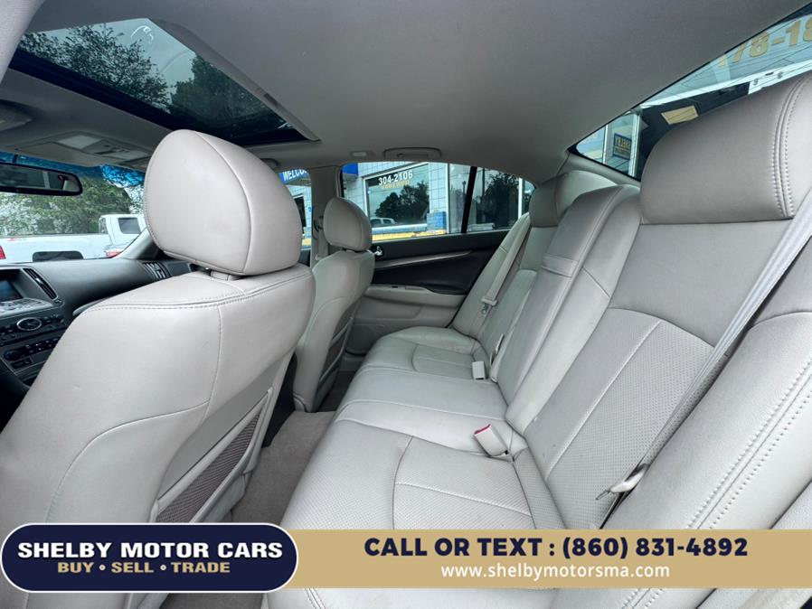 2012 INFINITI G25 Sedan 4dr x AWD, available for sale in Springfield, Massachusetts | Shelby Motor Cars. Springfield, Massachusetts 2012 INFINITI G25 Sedan 4dr x AWD, available for sale in Springfield, Massachusetts | Shelby Motor Cars. Springfield, Massachusetts