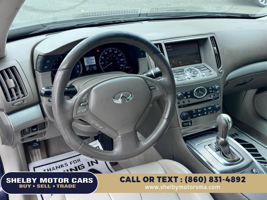 2012 INFINITI G25 Sedan 4dr x AWD, available for sale in Springfield, Massachusetts | Shelby Motor Cars. Springfield, Massachusetts 2012 INFINITI G25 Sedan 4dr x AWD, available for sale in Springfield, Massachusetts | Shelby Motor Cars. Springfield, Massachusetts
