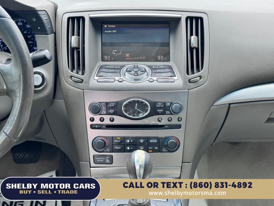 2012 INFINITI G25 Sedan 4dr x AWD, available for sale in Springfield, Massachusetts | Shelby Motor Cars. Springfield, Massachusetts 2012 INFINITI G25 Sedan 4dr x AWD, available for sale in Springfield, Massachusetts | Shelby Motor Cars. Springfield, Massachusetts