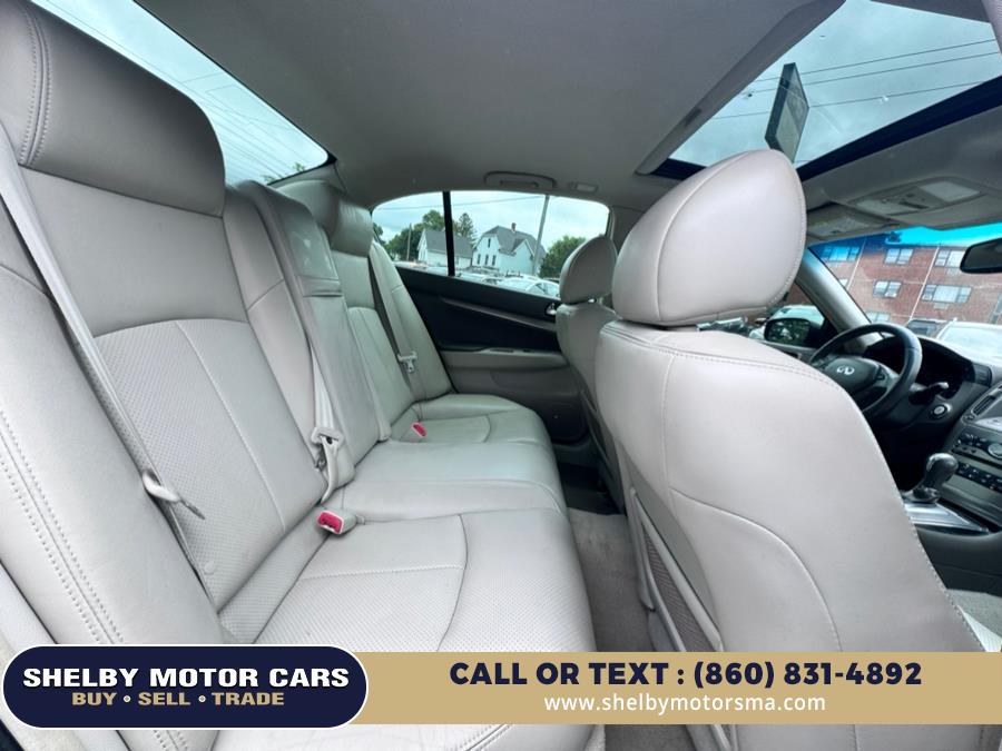 2012 INFINITI G25 Sedan 4dr x AWD, available for sale in Springfield, Massachusetts | Shelby Motor Cars. Springfield, Massachusetts 2012 INFINITI G25 Sedan 4dr x AWD, available for sale in Springfield, Massachusetts | Shelby Motor Cars. Springfield, Massachusetts