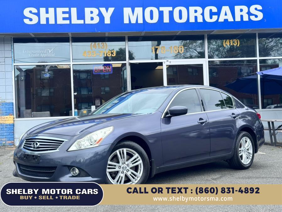 2012 INFINITI G25 Sedan 4dr x AWD, available for sale in Springfield, Massachusetts | Shelby Motor Cars. Springfield, Massachusetts 2012 INFINITI G25 Sedan 4dr x AWD, available for sale in Springfield, Massachusetts | Shelby Motor Cars. Springfield, Massachusetts
