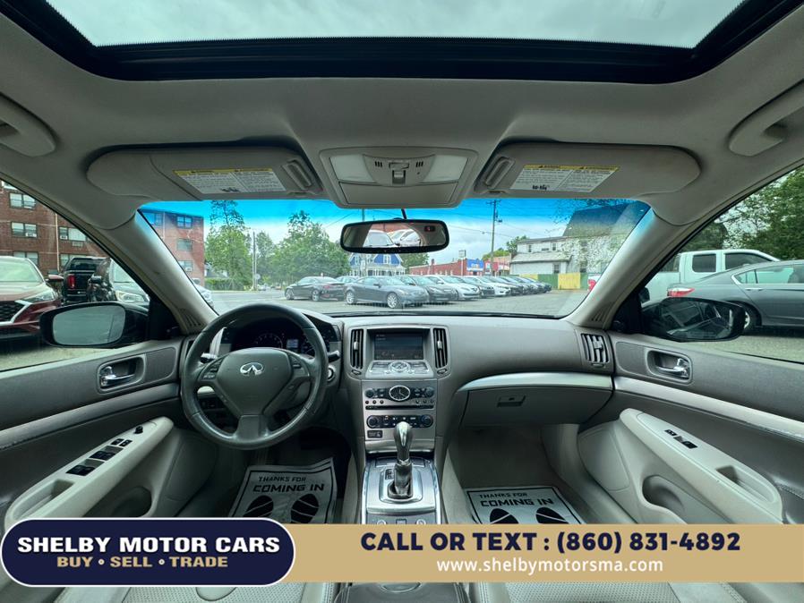 2012 INFINITI G25 Sedan 4dr x AWD, available for sale in Springfield, Massachusetts | Shelby Motor Cars. Springfield, Massachusetts 2012 INFINITI G25 Sedan 4dr x AWD, available for sale in Springfield, Massachusetts | Shelby Motor Cars. Springfield, Massachusetts