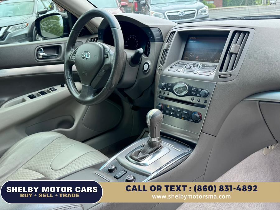 2012 INFINITI G25 Sedan 4dr x AWD, available for sale in Springfield, Massachusetts | Shelby Motor Cars. Springfield, Massachusetts 2012 INFINITI G25 Sedan 4dr x AWD, available for sale in Springfield, Massachusetts | Shelby Motor Cars. Springfield, Massachusetts