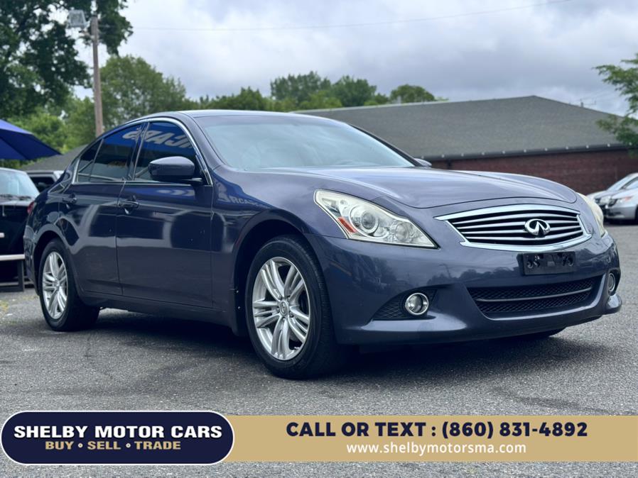 2012 INFINITI G25 Sedan 4dr x AWD, available for sale in Springfield, Massachusetts | Shelby Motor Cars. Springfield, Massachusetts 2012 INFINITI G25 Sedan 4dr x AWD, available for sale in Springfield, Massachusetts | Shelby Motor Cars. Springfield, Massachusetts