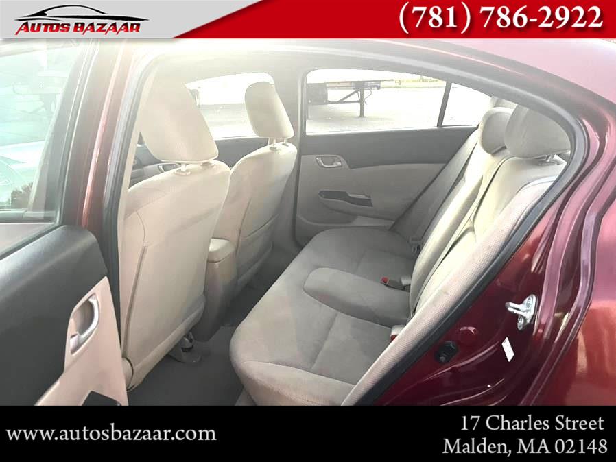 2012 Honda Civic Sdn 4dr Auto LX, available for sale in Malden, Massachusetts | Auto Bazaar. Malden, Massachusetts 2012 Honda Civic Sdn 4dr Auto LX, available for sale in Malden, Massachusetts | Auto Bazaar. Malden, Massachusetts