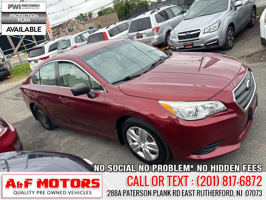 2017 Subaru Legacy 2.5i, available for sale in East Rutherford, New Jersey | A&F Motors LLC. East Rutherford, New Jersey 2017 Subaru Legacy 2.5i, available for sale in East Rutherford, New Jersey | A&F Motors LLC. East Rutherford, New Jersey