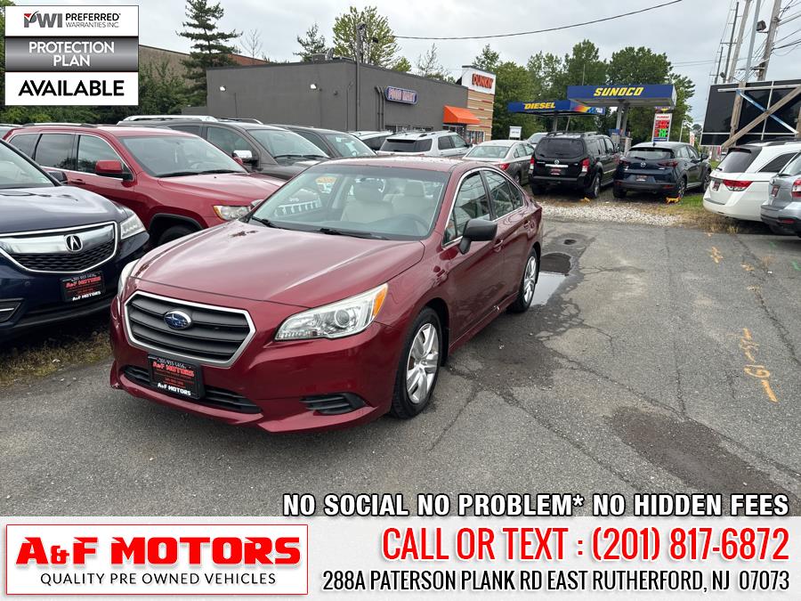 2017 Subaru Legacy 2.5i, available for sale in East Rutherford, New Jersey | A&F Motors LLC. East Rutherford, New Jersey 2017 Subaru Legacy 2.5i, available for sale in East Rutherford, New Jersey | A&F Motors LLC. East Rutherford, New Jersey