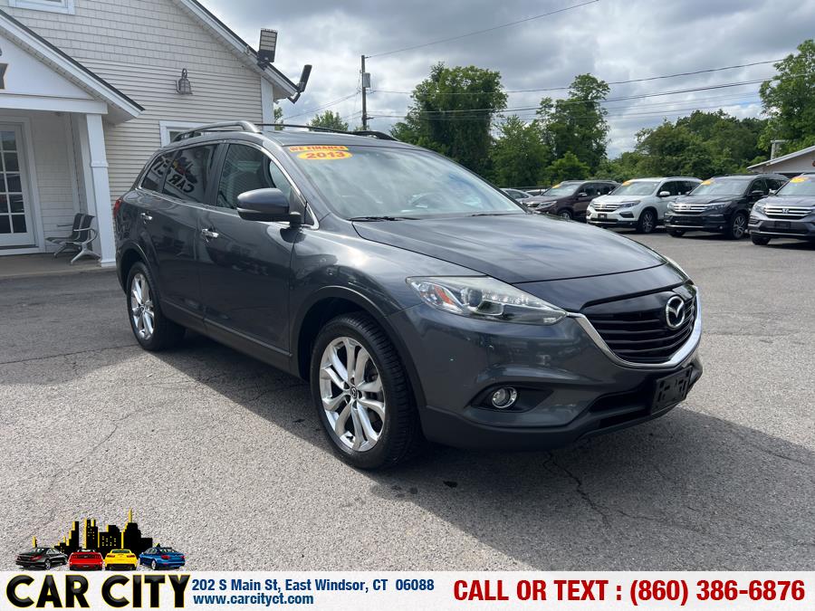 2013 Mazda CX-9 AWD 4dr Grand Touring, available for sale in East Windsor, Connecticut | Car City LLC. East Windsor, Connecticut 2013 Mazda CX-9 AWD 4dr Grand Touring, available for sale in East Windsor, Connecticut | Car City LLC. East Windsor, Connecticut