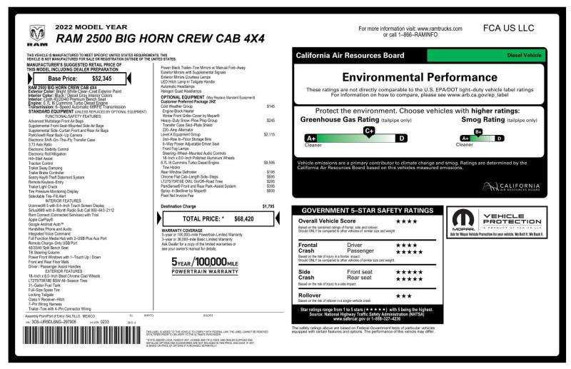 2022 Ram 2500 Big Horn 4X4 CREW CAB, available for sale in Maple Shade, New Jersey | Car Revolution. Maple Shade, New Jersey 2022 Ram 2500 Big Horn 4X4 CREW CAB, available for sale in Maple Shade, New Jersey | Car Revolution. Maple Shade, New Jersey