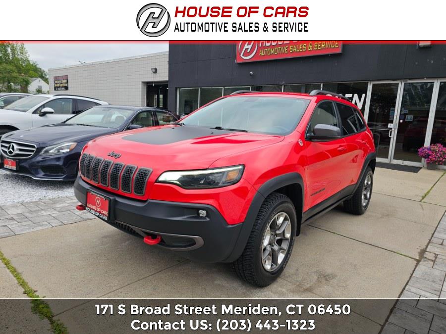 2019 Jeep Cherokee Trailhawk 4x4, available for sale in Meriden, Connecticut | House of Cars CT. Meriden, Connecticut