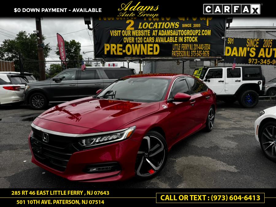 2018 Honda Accord Sedan Sport 1.5T CVT, available for sale in Paterson, New Jersey | Adams Auto Group. Paterson, New Jersey