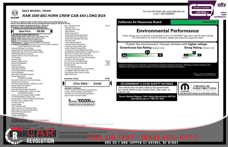 2023 Ram 3500 Big Horn, available for sale in Maple Shade, New Jersey | Car Revolution. Maple Shade, New Jersey 2023 Ram 3500 Big Horn, available for sale in Maple Shade, New Jersey | Car Revolution. Maple Shade, New Jersey